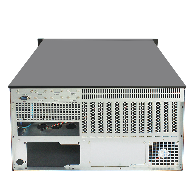 6u server case PC Computer Industrial Rack Mount Server Chassis Case with LCD display 1920*1080 resolution