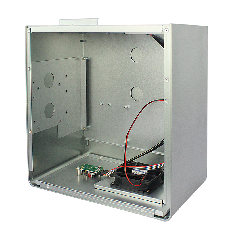 4U short case Mini ITX DIY computer Industrial aluminum case server chassis