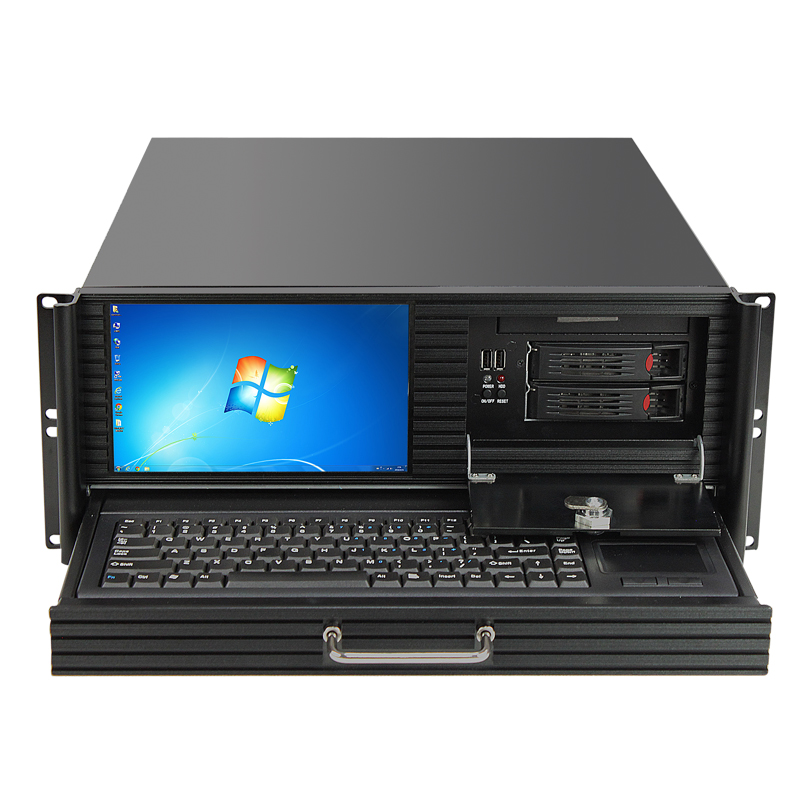 4U Rackmount Chassis with LCD display with 1024*768 resolution