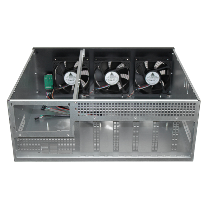 Open Air Mining Miner Frame machine 4u 6xgpu ethereum miner rig case for ETH ONDA D1800 Mainboard Manufacture