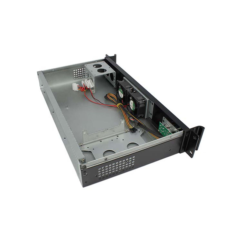 1.5U Mini-ITX dual system Compact Server case, Rackmount Chassis, industrial PC case