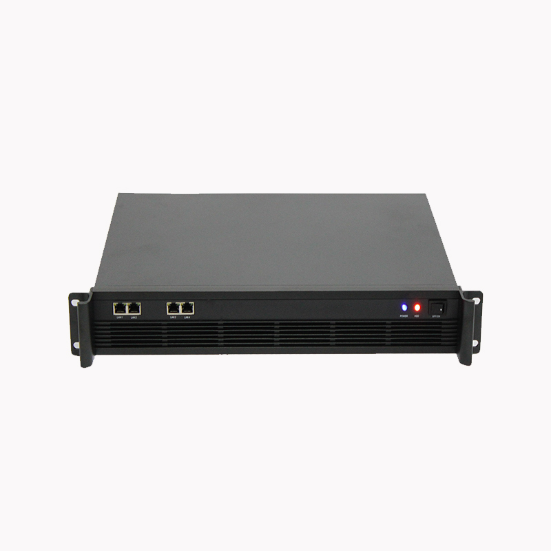 1.5U firewall server chassis with 4 ethernet industrial case