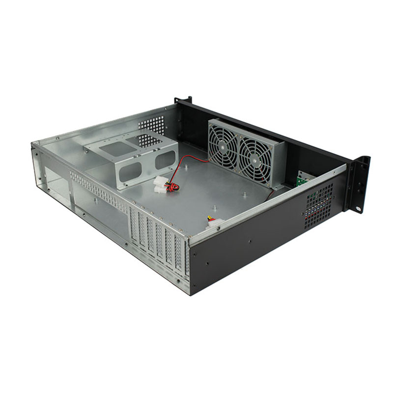 K231L 2u Rackmount High Disk I/O Nas Performance Server short Case max support ATX Mainboard