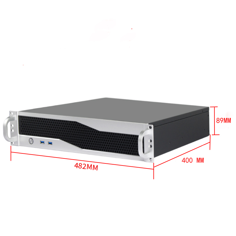 2U Short Depth Chassis Ideal for Wall Rack/Appliance Servers - Server Case