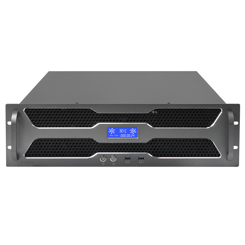 HTPC3U 19 inch atx rack mount case server case 3u industry server chassis