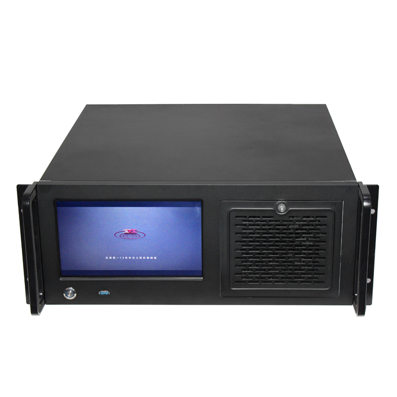 Manufacture 4U 19inch Industrial Computer Workstation sever Case with LCD server chassis support ATX MB