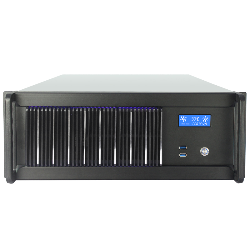 Manufacture of 19inch rack 4U server case chassis with LCD  for AI application