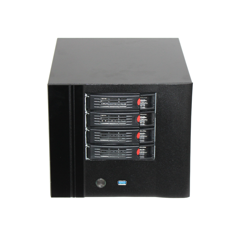 Ready to Ship In Stock Fast Dispatch Mini itx NAS 4 bay PC case in stock N4