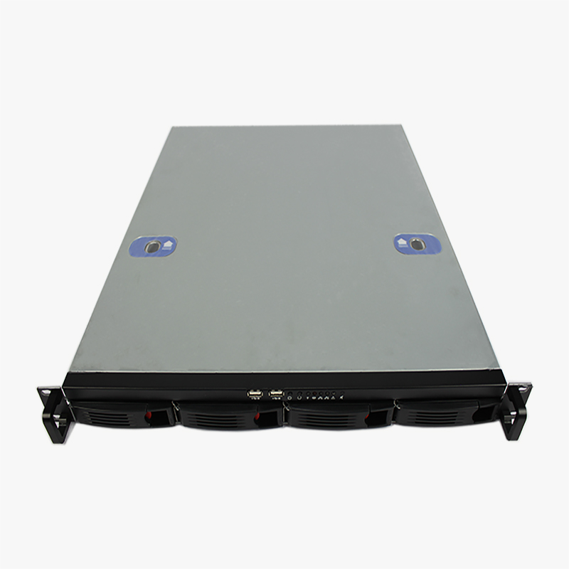 19 inch 1U 4Bay Industrial Rackmount electronic control chassis with hot swap connector rack mount 1U server case 550 mm depth