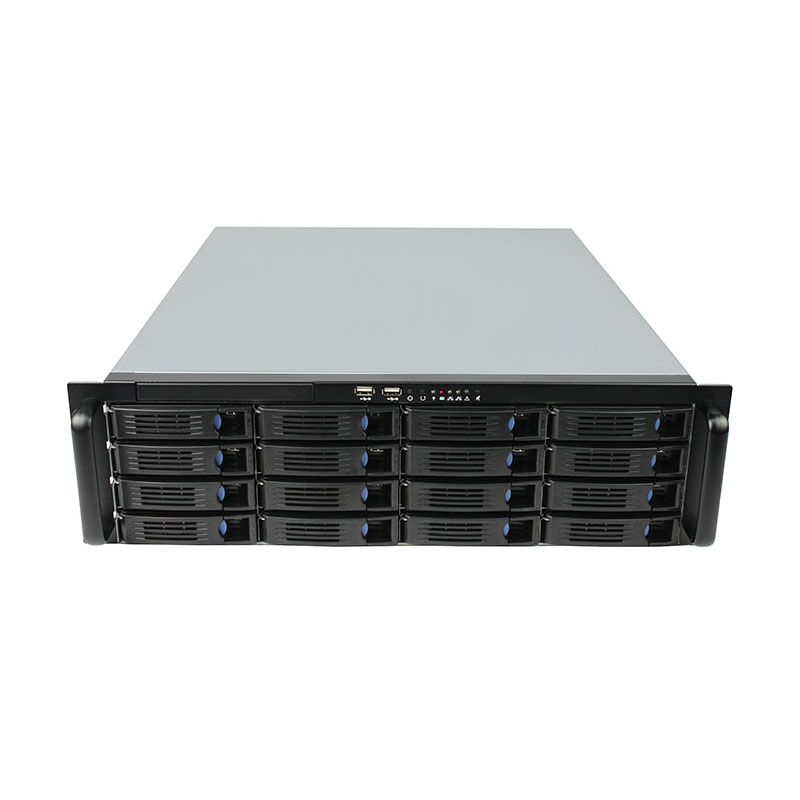 8bay 16 bays Hot Swap OEM 3u 19 inch rackmount Industrial Server chassis with high storage net working case 