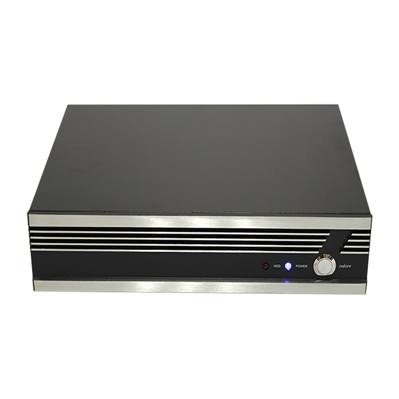 X581 ITX小机箱铝面板2个硬盘位flex电源支持itx主板
